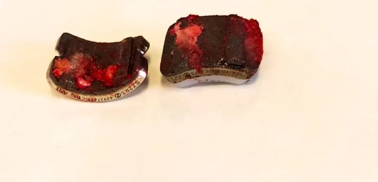protesi-di-caviglia-rimossa-con-sangue-min