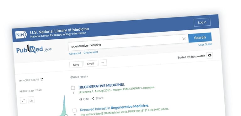 medicina rigenerativa pubmed