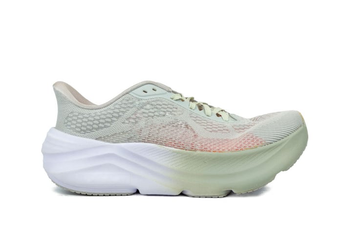 Foto di una scarpa basculante.